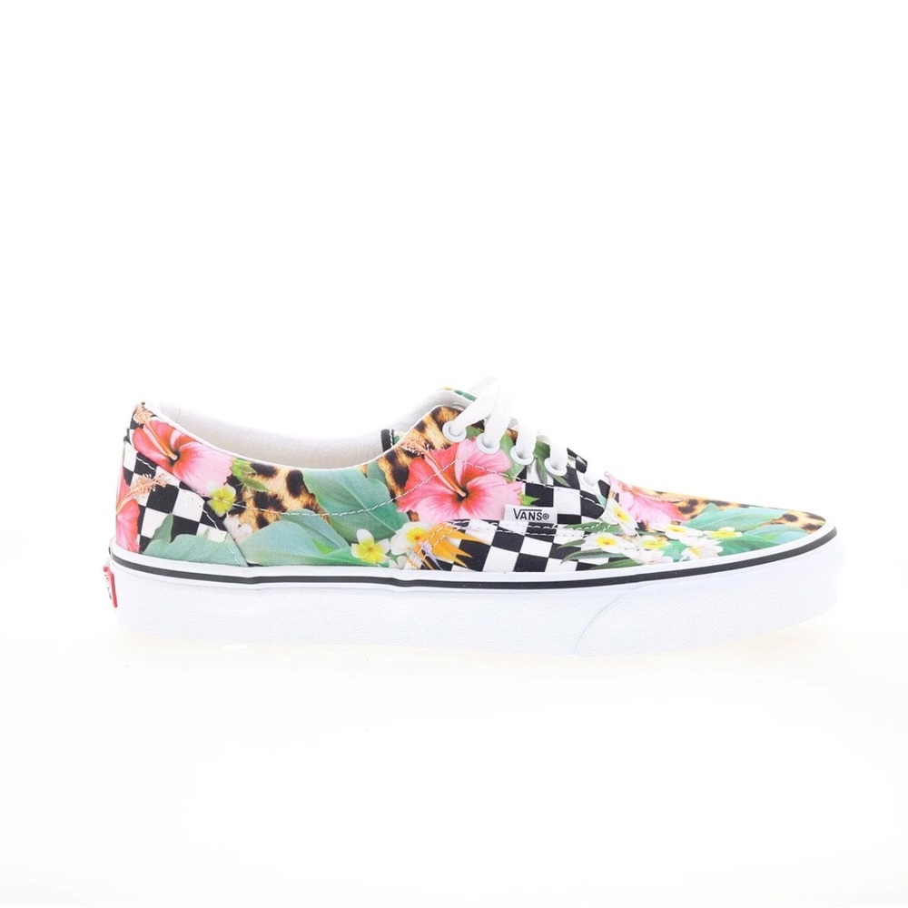 Vans Era Floral, Animal print and Checkered classic skate shoe